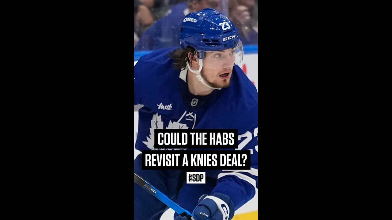 Could Montreal circle back on Matthew Knies? 🤔 #SDP #Leafs #Canadiens