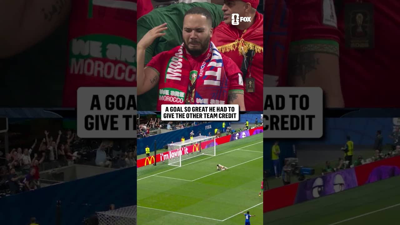 Even this Morocco fan had to give Isidor credit for his golazo