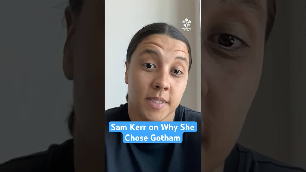 Sam Kerr on Looking Forward to Playing With Gotham's Big Stars and Loving The Club's Family Values
