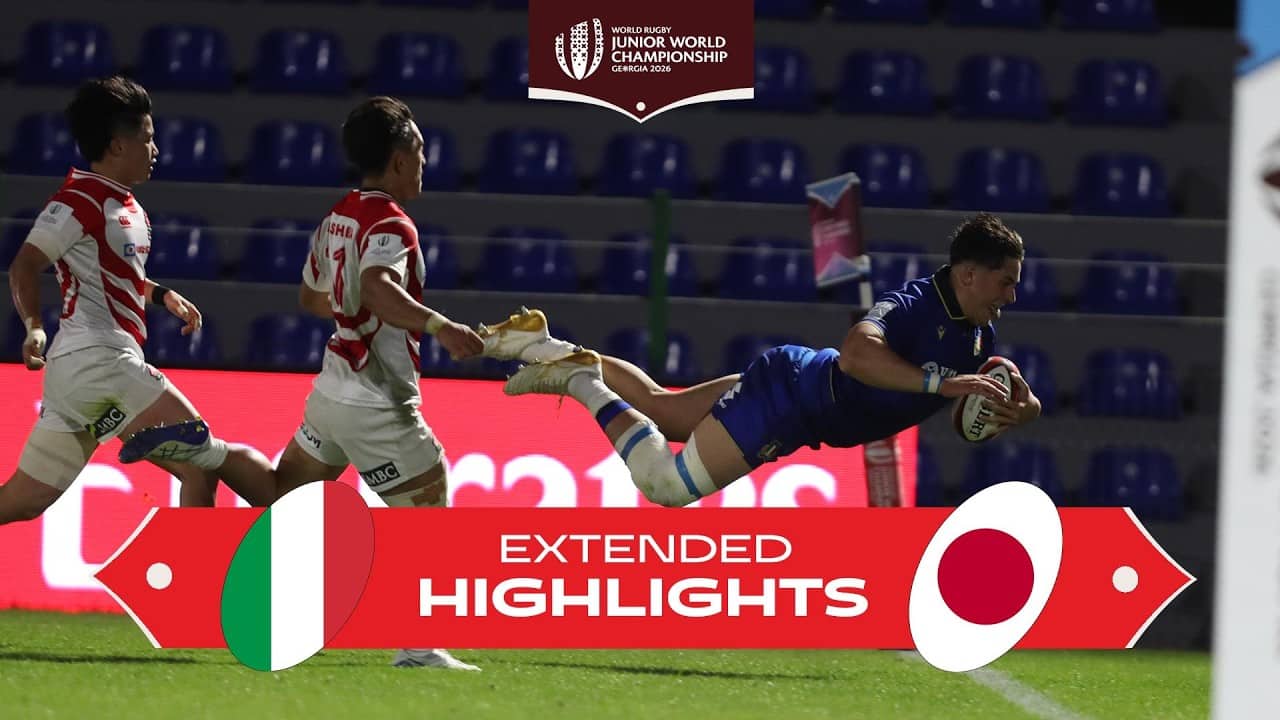BIG W for Italy 🇮🇹 | Italy v Japan | Junior World Championships 2026 | Extended Highlights