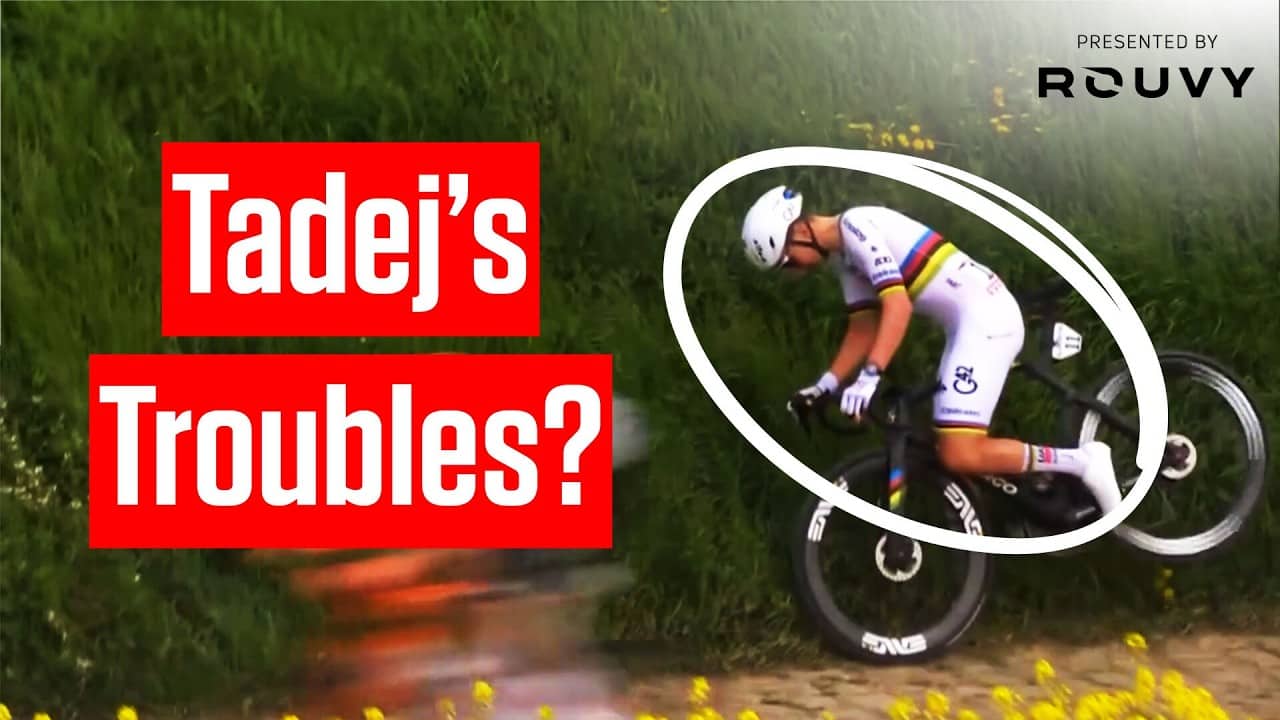 What Happened Here: Tadej Pogacar Bizarre Bike Issue In Paris-Roubaix 2026
