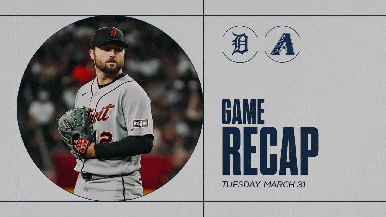 Tigers vs. Diamondbacks Highlights | 3/31/26