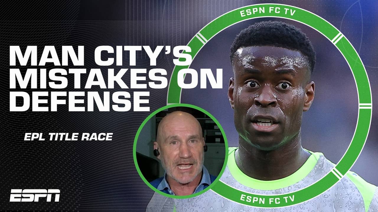 'They can't control games!' - Stewart Robson on why Man City won't win the Premier League | ESPN FC