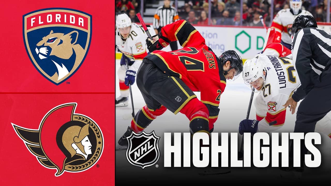 Panthers vs. Senators | NHL Highlights | April 09, 2026