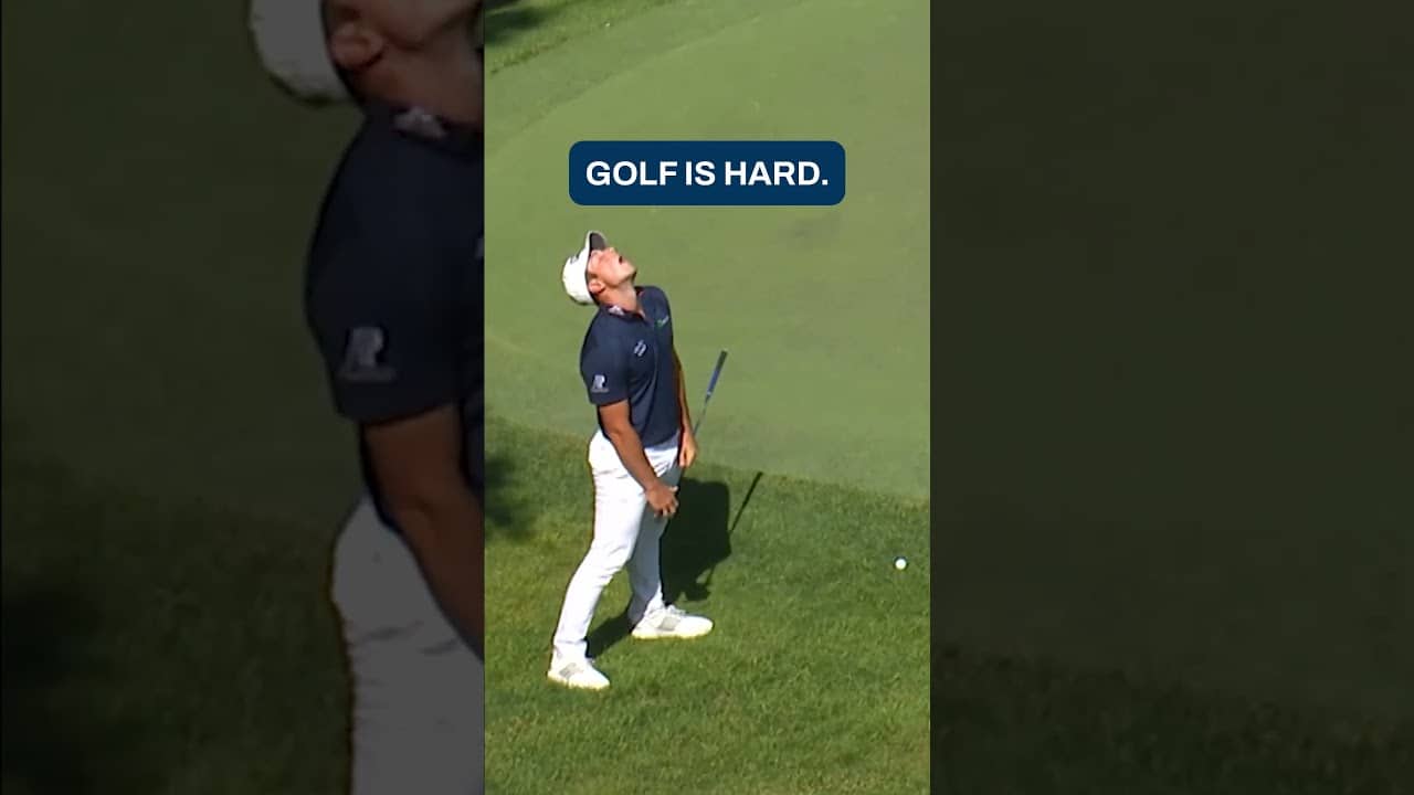 Sometimes the pros are just like us...