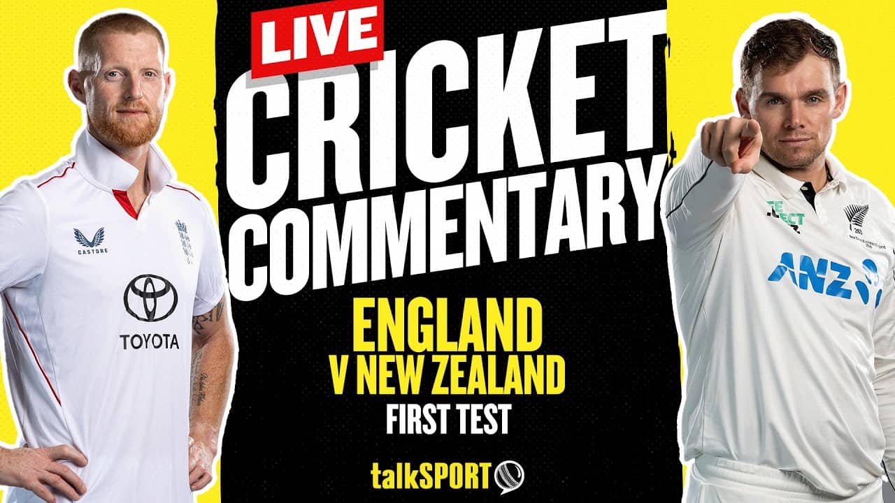 LIVE Test Match Cricket | England v New Zealand - First Test - Day Three | Lord's