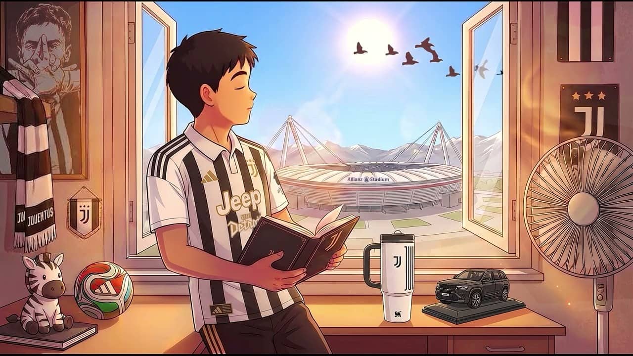 Juventus Lo-Fi Zone ☀️ Summer is coming Mix - Relax, Study, Repeat