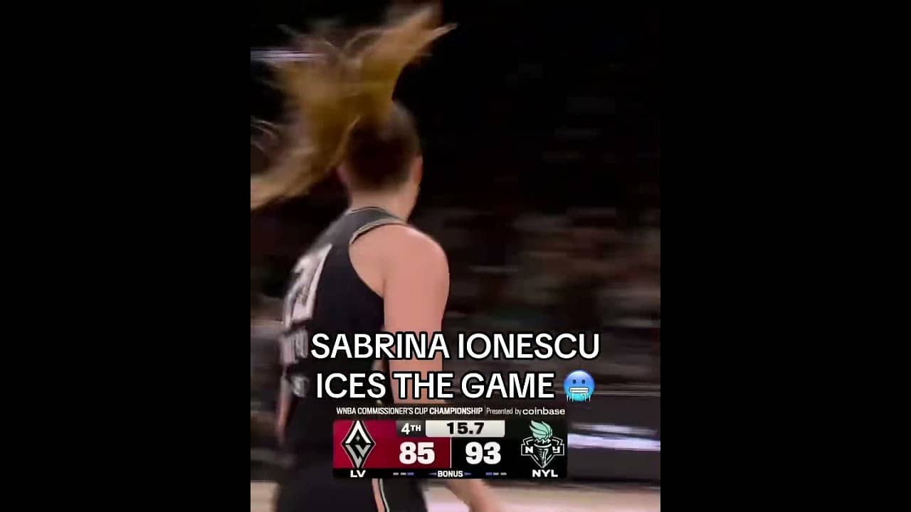 The Liberty win the WNBA Commissioner’s Cup Championship 🏆