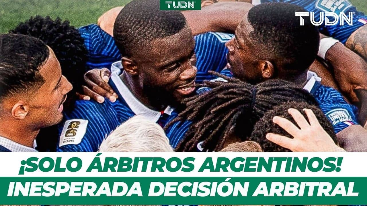 ¡Solo árbitros argentinos! La inesperada decisión para los 4tos de final | TUDN
