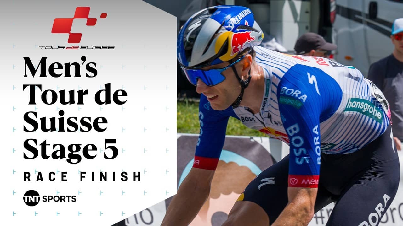 DIFFERENT CLASS! 👑 | 2026 Tour de Suisse Men's Stage 5 Final KM's | TNT Sports Cycling
