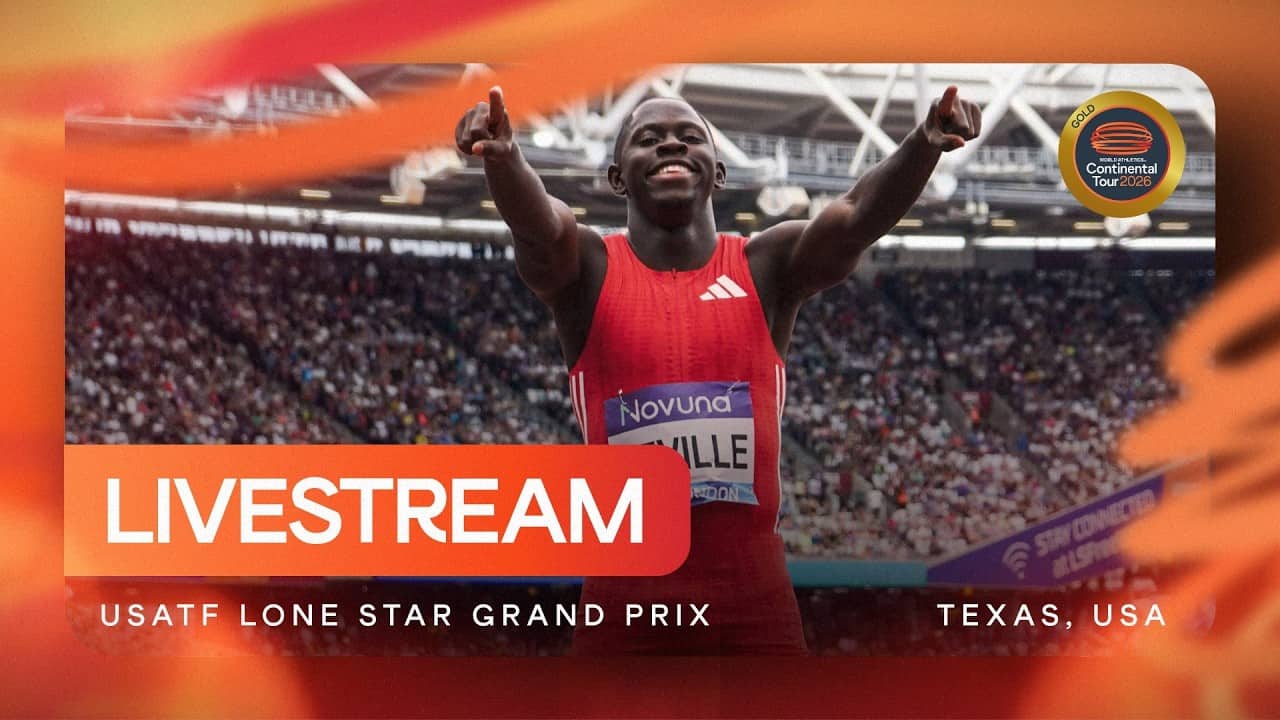 Livestream | USATF Lone Star Grand Prix - World Continental Tour Gold
