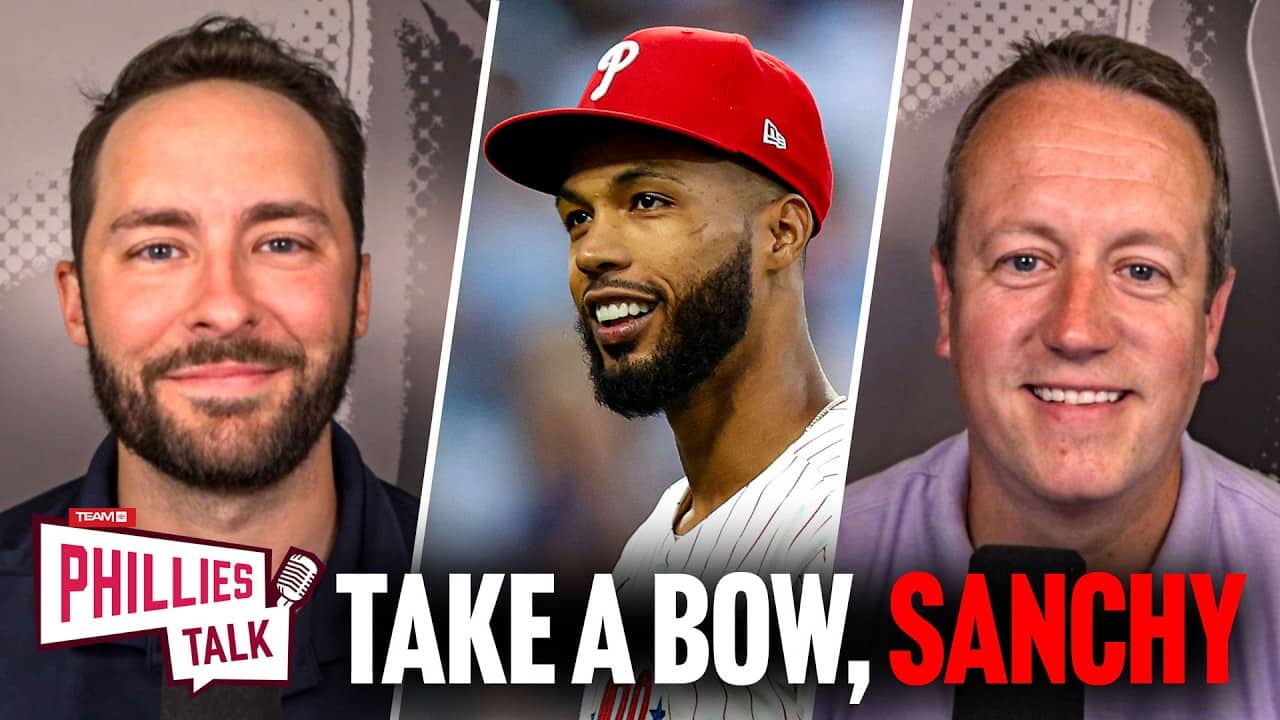 Don't cry that it's over, smile that it happened: Sanchez's run comes to an end | Phillies Talk