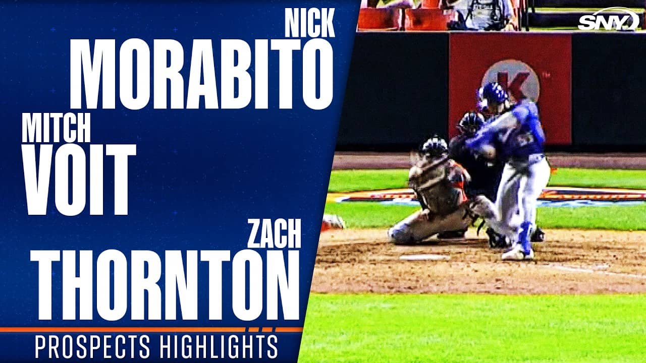 Mitch Voit, Zach Thornton, Nick Morabito  | Mets prospects highlights