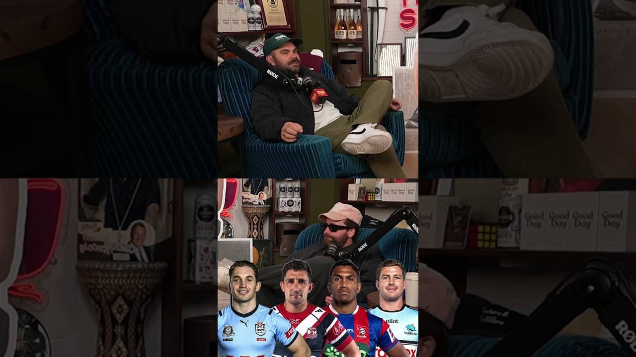 Caption: All opinions to be taken with a grain of post Magic Round Rugby League salt #nrl #origin
