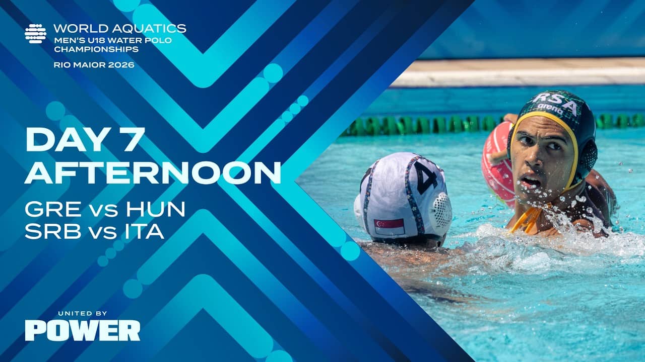Classification | Afternoon Session | Day 7 | World Aquatics Men's U18 Water Polo Championships 2026
