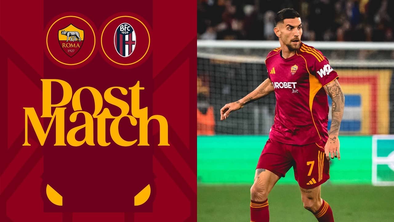 LORENZO PELLEGRINI | INTERVISTA POST ROMA-BOLOGNA