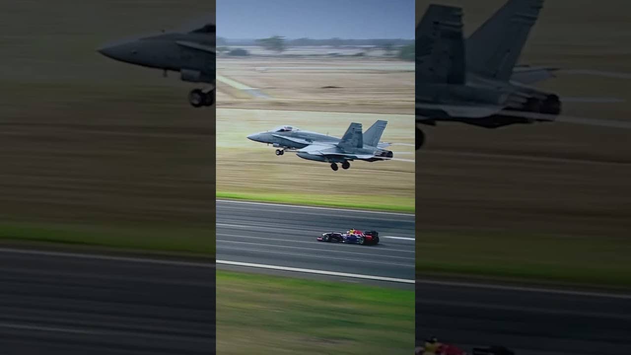 Taking it to the runway ✈️ #F1 #RedBullRacing