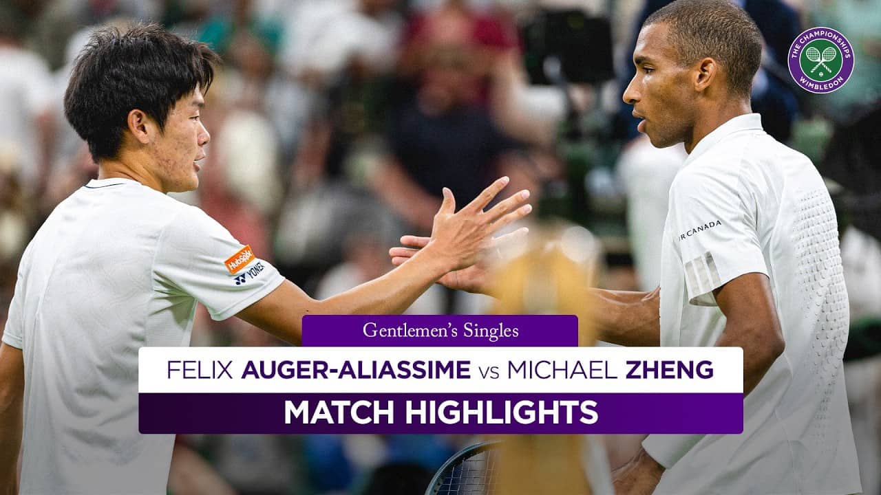 Perfect performance! | Felix Auger-Aliassime v Michael Zheng | Highlights | Wimbledon 2026