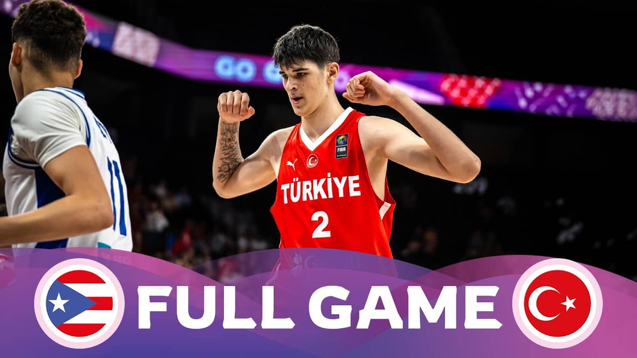 Group Phase | Puerto Rico v Türkiye | Full Basketball Game | FIBA U17 Basketball World Cup 2026