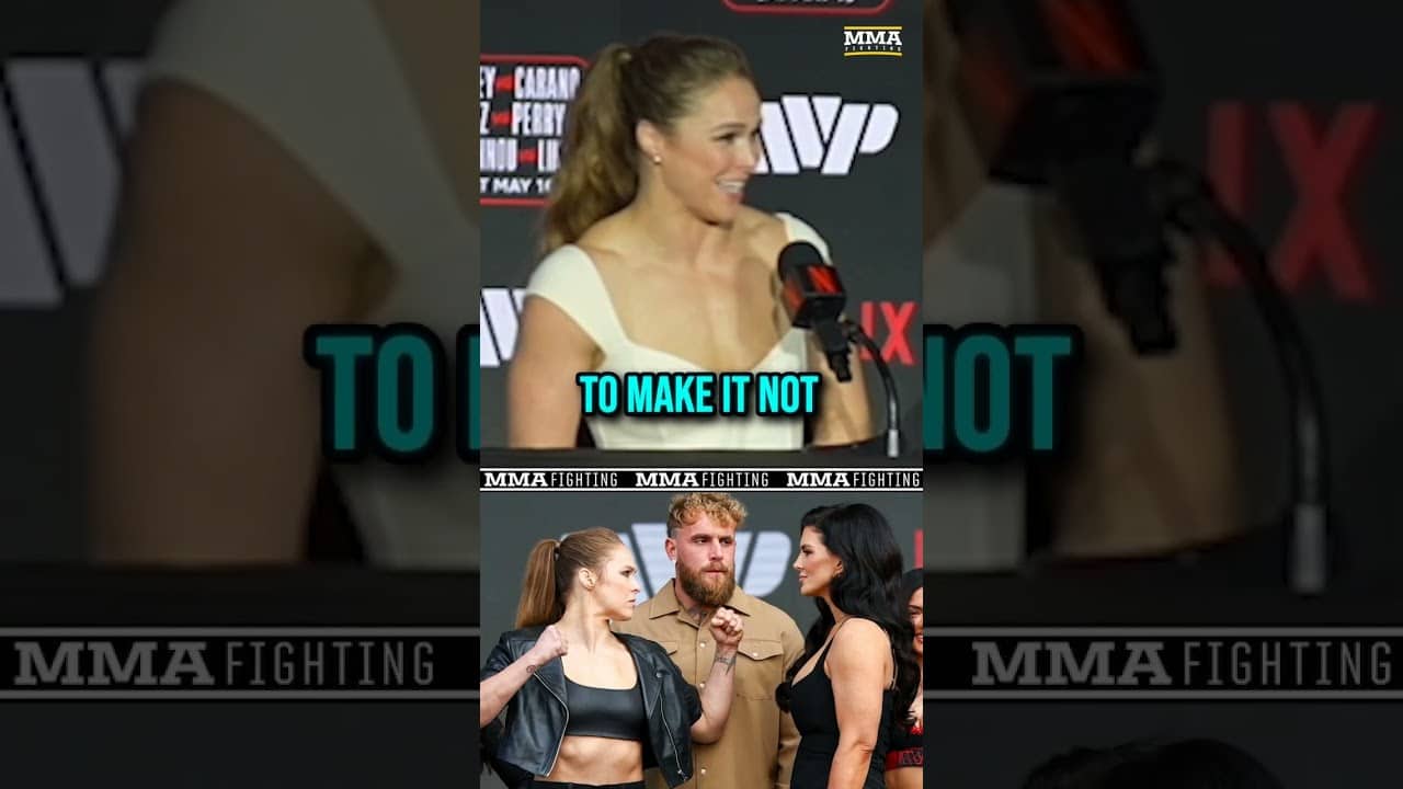 'You're welcome': Ronda Rousey jokingly takes credit for shape Gina Carano's in ahead of fight