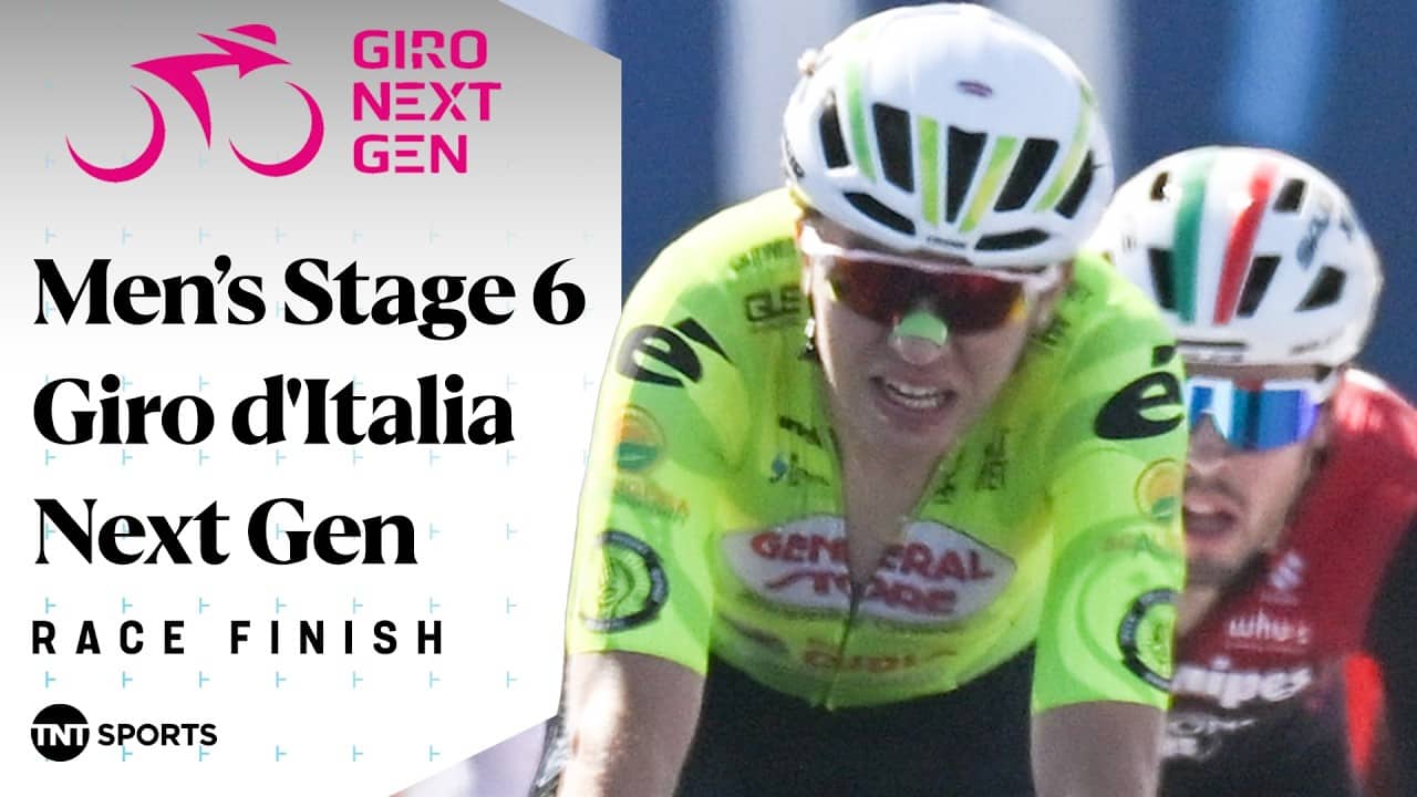 DOMINANT WIN! 💪 | 2026 Men's Next Gen Giro d'Italia Stage 6 Final KM's | TNT Sports Cycling