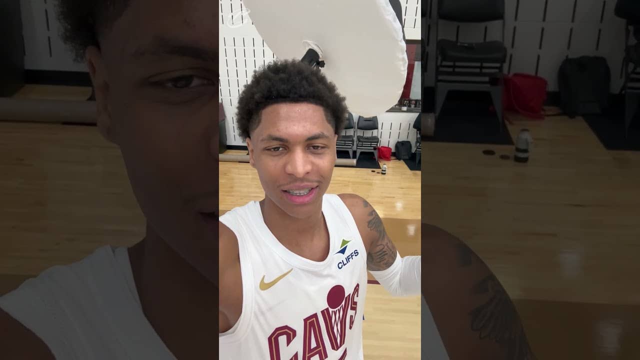 Leek live from The Land! #cavs #nba #cleveland #basketball #shorts