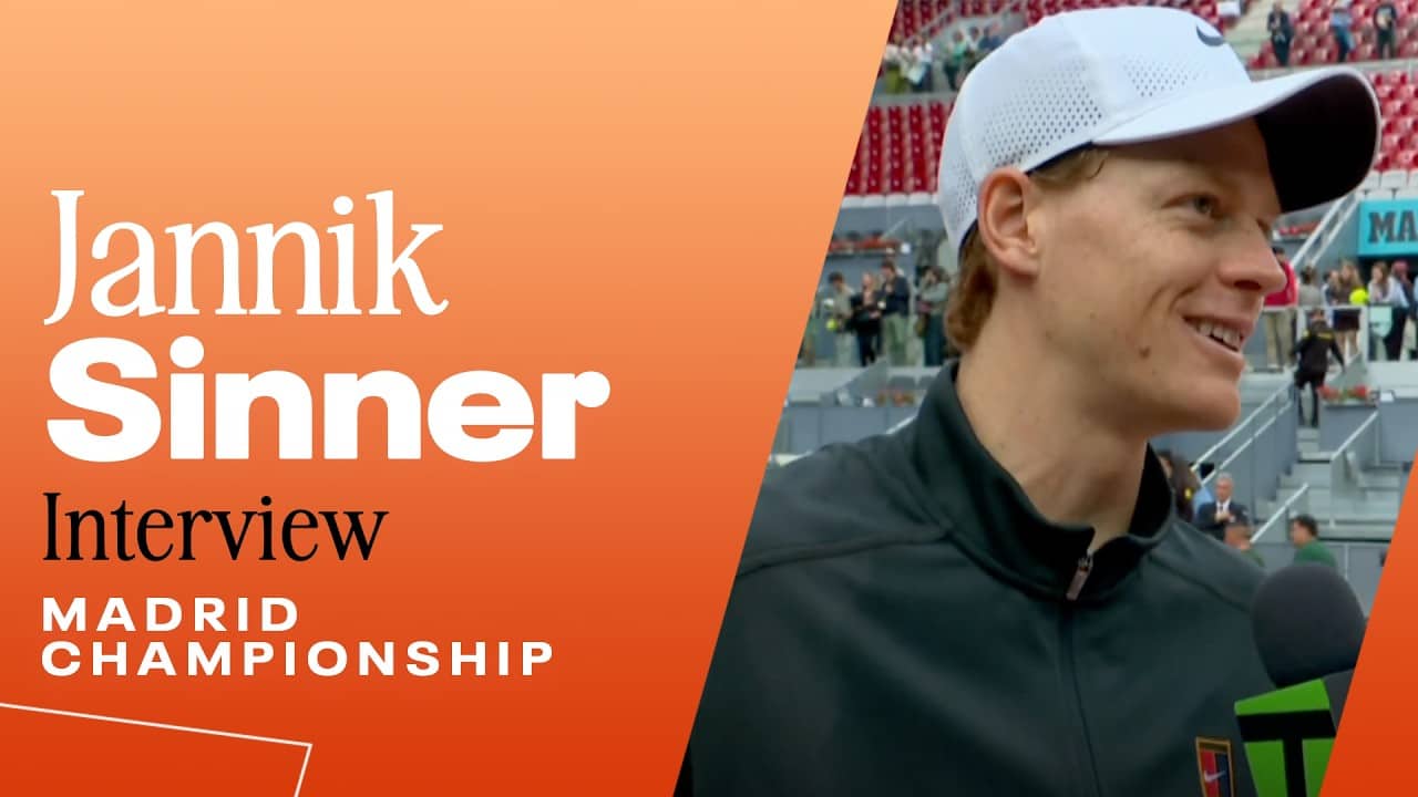 Jannik Sinner on overcoming internal battles to win the Madrid title | 2026 Madrid
