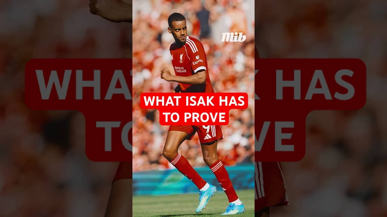 ISAK HAS A LOT TO PROVE AT LIVERPOOL IN THEIR LAST 5 GAMES 👀