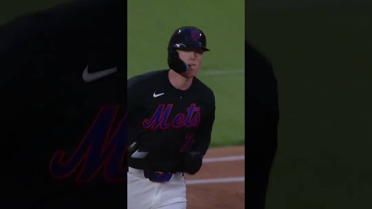First pitch BLAST for Brett Baty! 🔥