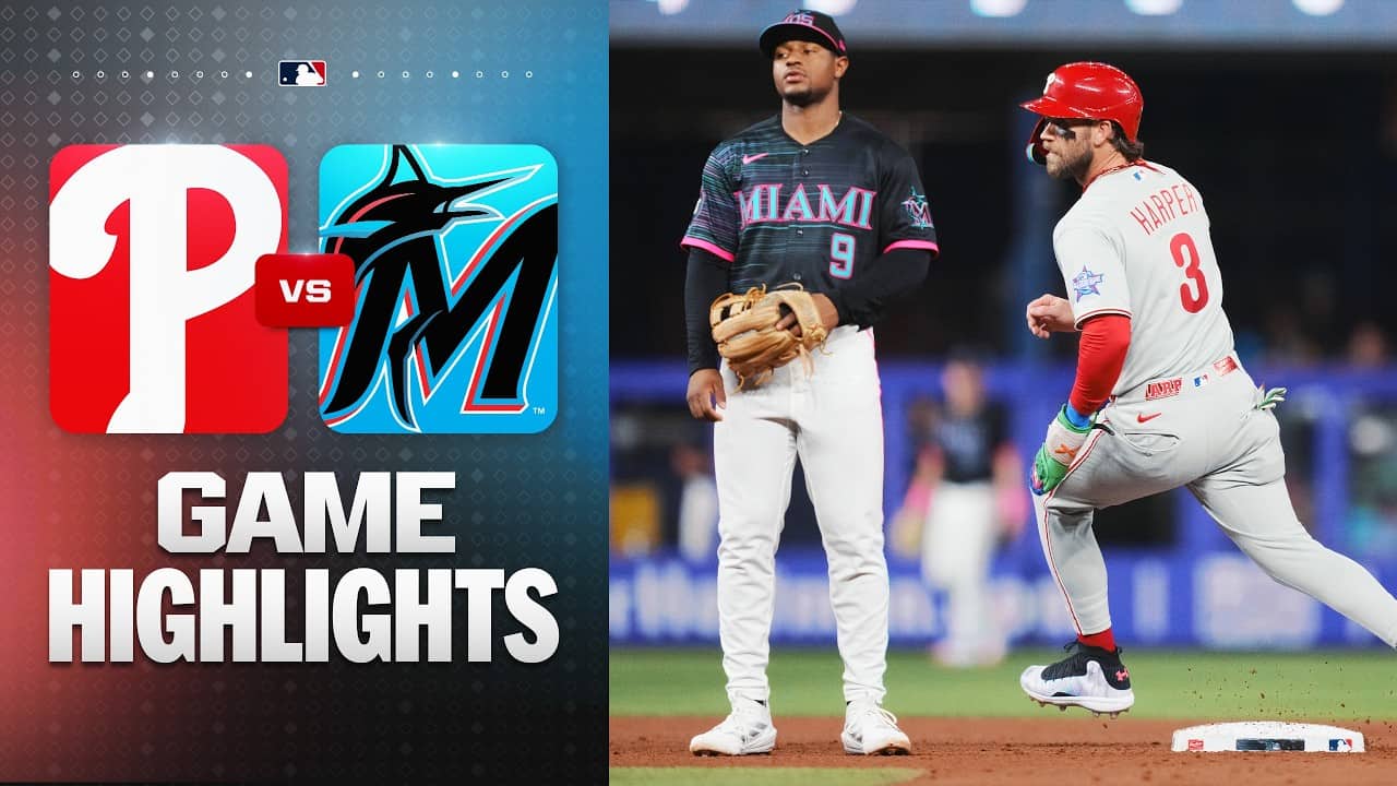 Phillies vs. Marlins Game Highlights (5/1/26) | MLB Highlights