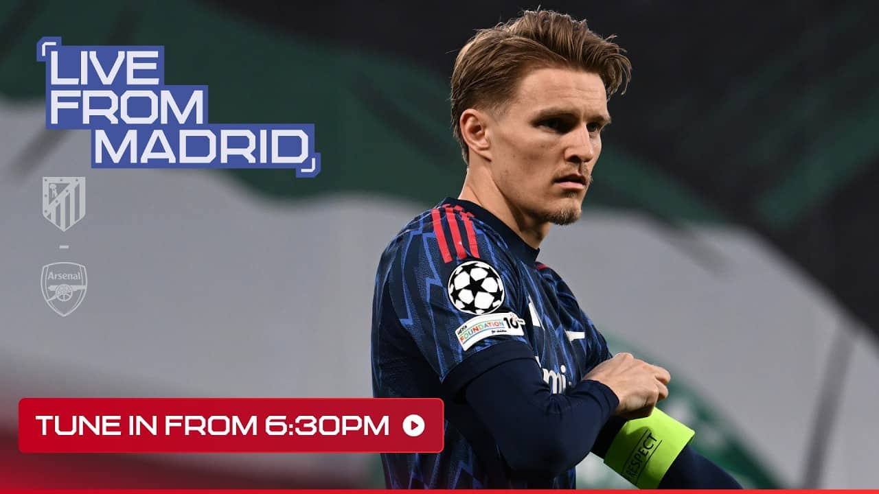 THE UEFA CHAMPIONS LEAGUE SEMI-FINAL ✊ | Live From Madrid | Atletico de Madrid v Arsenal | UCL
