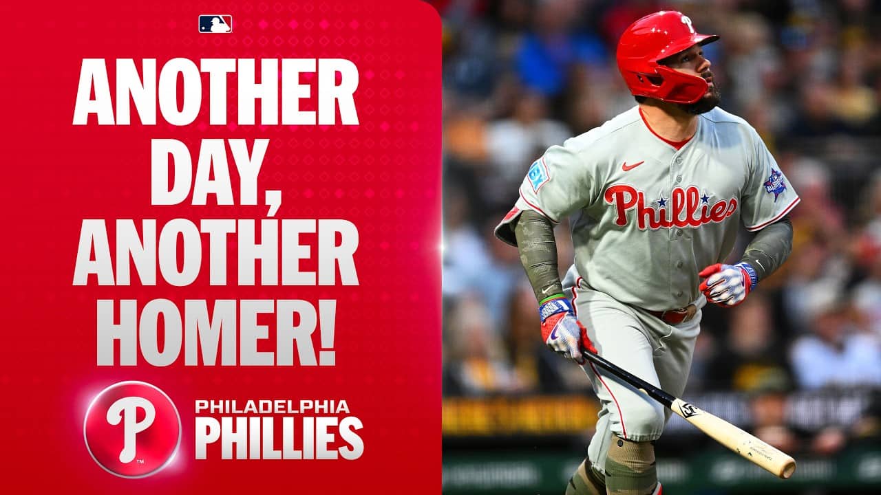Kyle Schwarber CRUSHES his MLB-leading 19th home run of the season 💥 (8 HR in his last 8 games)