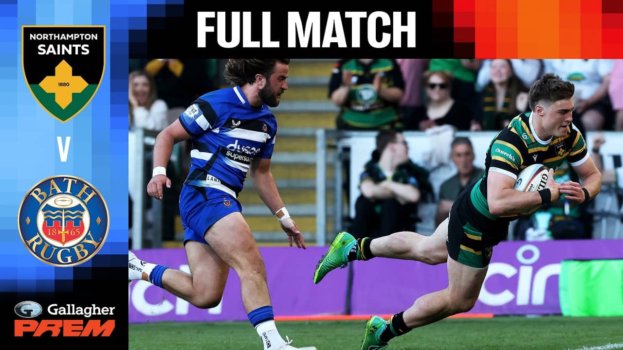 FULL MATCH: Northampton Saints v Bath Rugby | Gallagher PREM 25/26 | Round 14