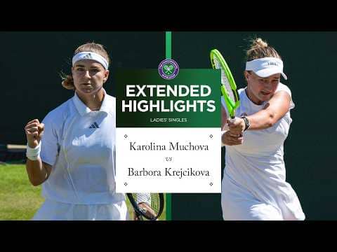 AMAZING Czech clash | Karolina Muchova v Barbora Krejcikova | Extended Highlights | Wimbledon 2026