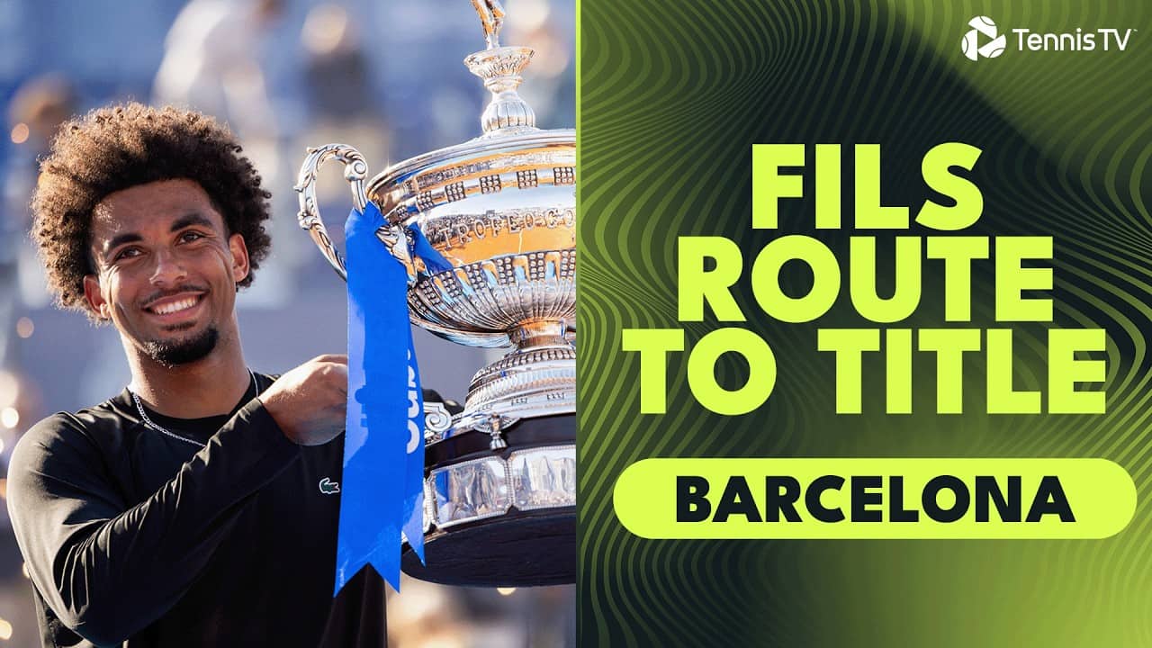 From Match Point Down To Winning The Title 🏆  | Arthur Fils' Route To Barcelona 2026 Title!