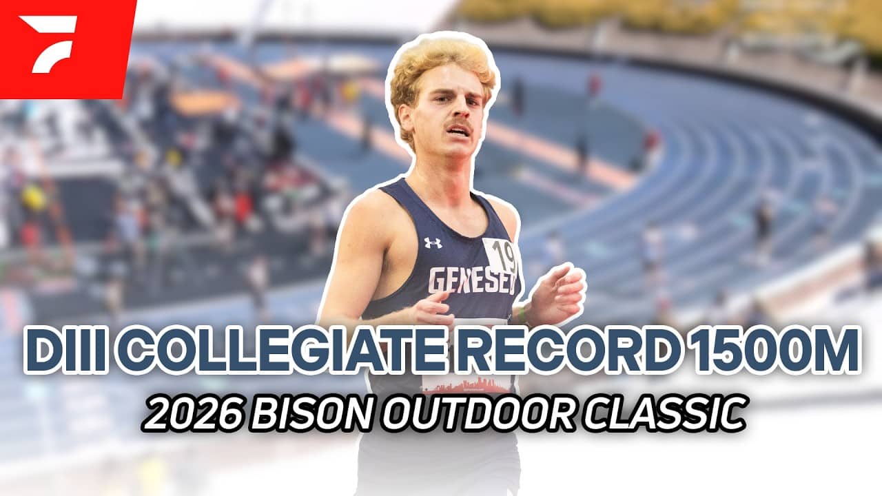 DIII 1500M COLLEGIATE RECORD at Bison Outdoor Classic 2026