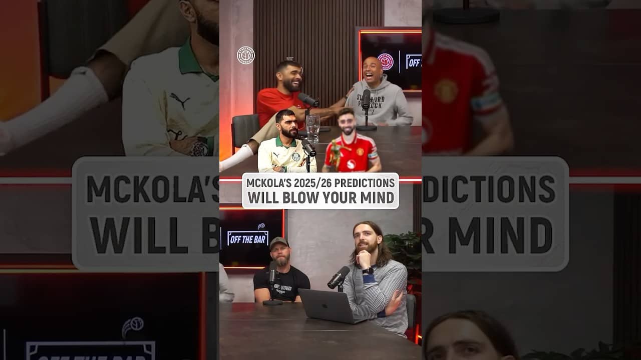 MCKOLA PREDICTED BRUNO'S ASSIST RECORD 🤯👏