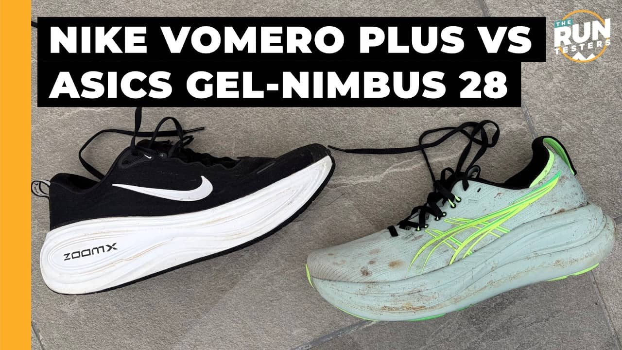 Asics Gel-Nimbus 28 vs Nike Vomero Plus: Which max-cushioned running shoe should you get?