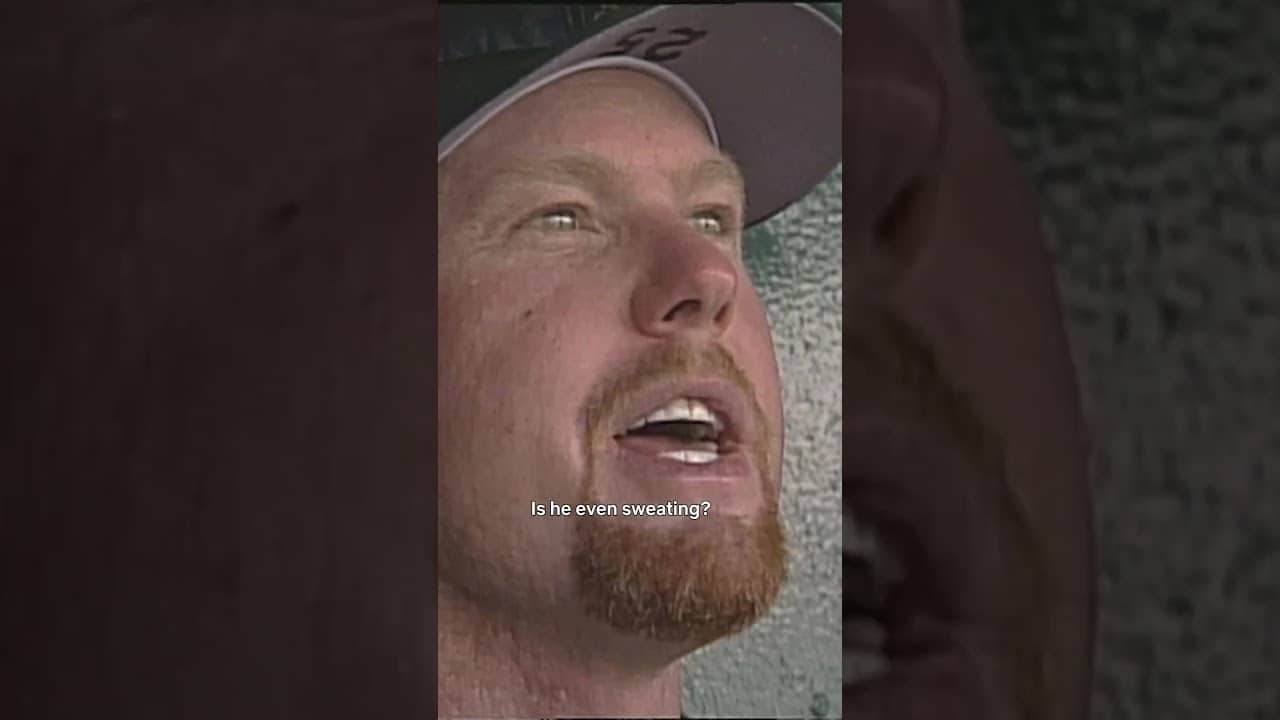 Barry Bonds vs. Mark McGwire in the 1996 Home Run Derby was pure cinema 🤯🔥 #mlb #baseball