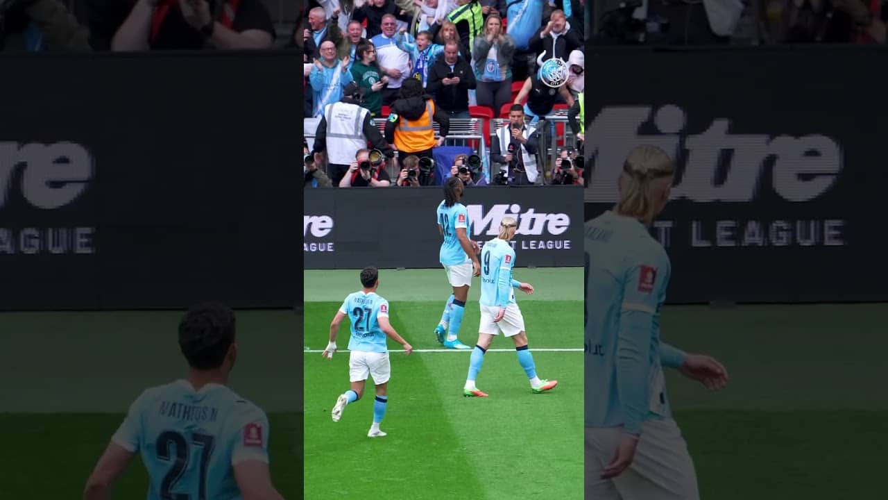 The way you move, the way you play for City 🎶 #mancity #goals #facup #winner #football #shorts