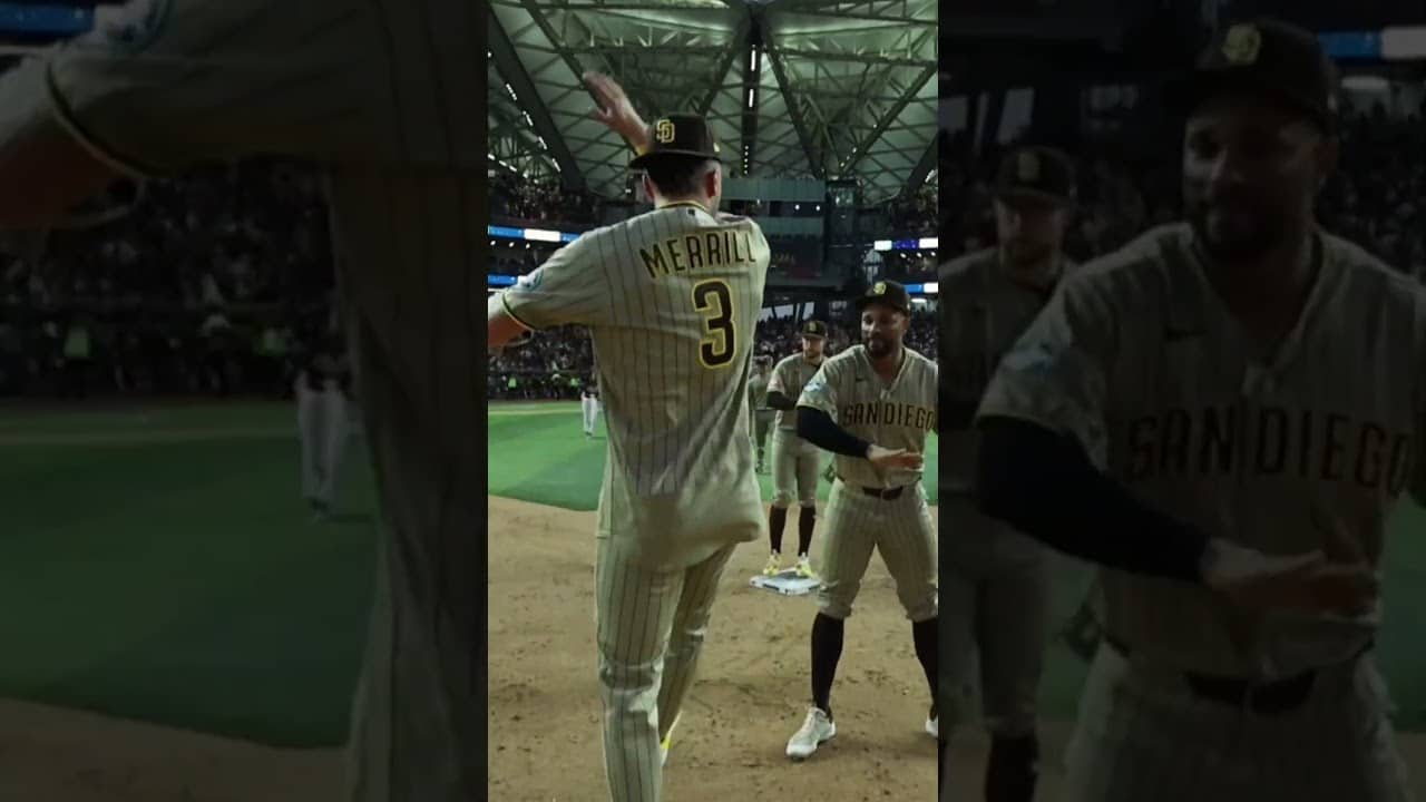 Padres take Game 1 in the #MexicoCitySeries!