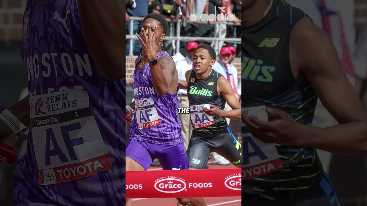 Is this the year Quincy Wilson gets his Penn Relays wheel? 🛞
