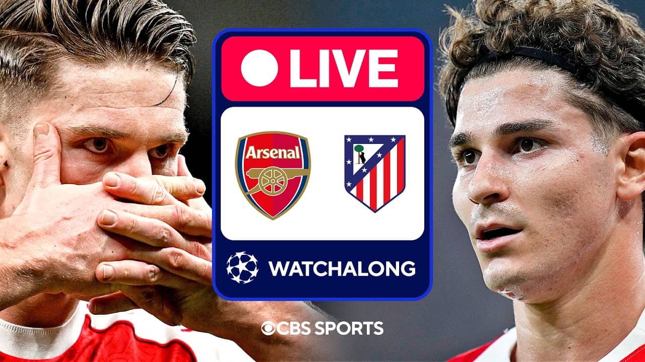 Arsenal vs. Atlético Madrid WATCHALONG 🍿