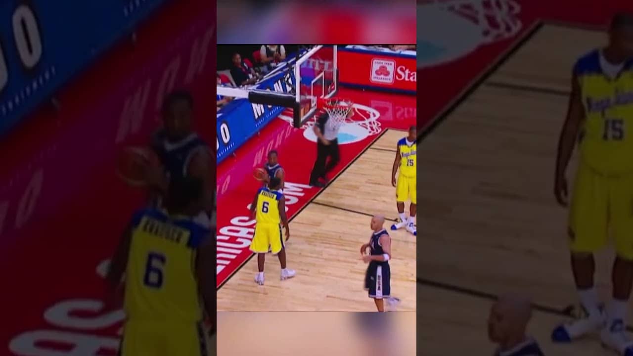 Melo couldn’t believe he missed it the first time 😅 #AmeriCup
