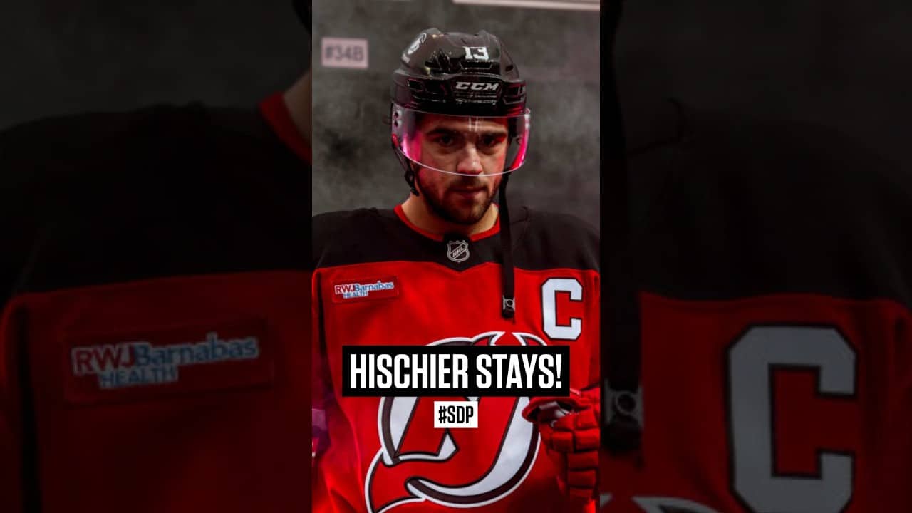 Nico Hischier is staying in Jersey! We like the deal. 👍 #SDP