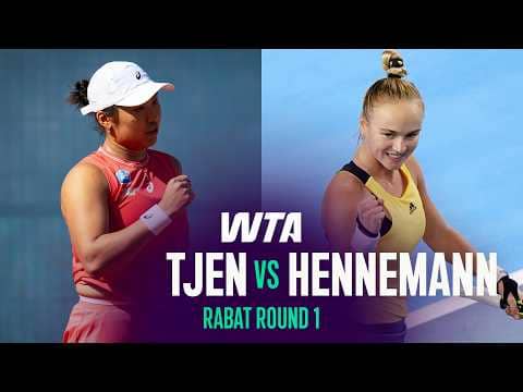 Janice Tjen vs. Caijsa Hennemann | 2026 Rabat Round 1 | WTA Match Highlights