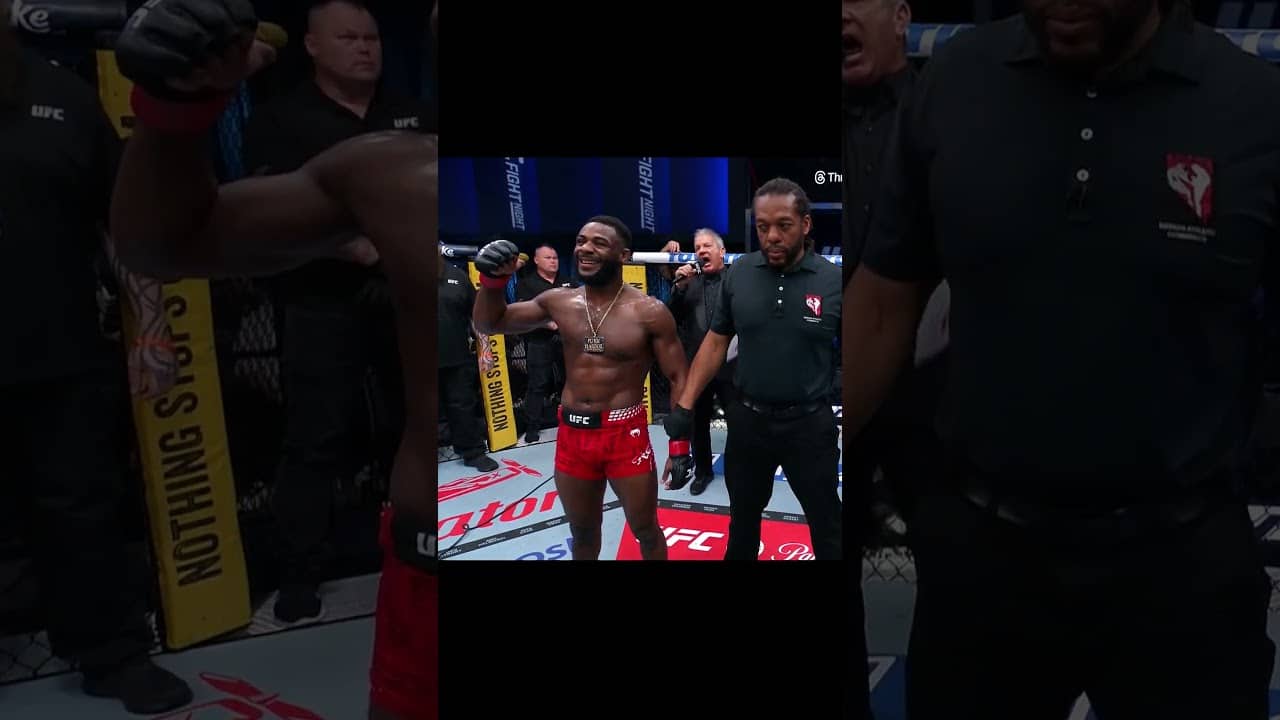 Aljamain Sterling gets the W #ufcvegas116