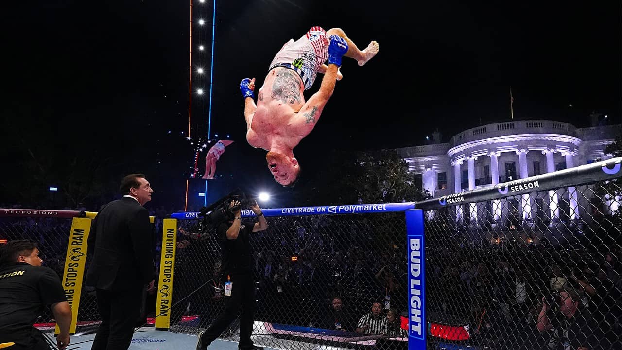 Relive UFC Freedom 250 in SLOW MOTION 👀 | Fight Motion