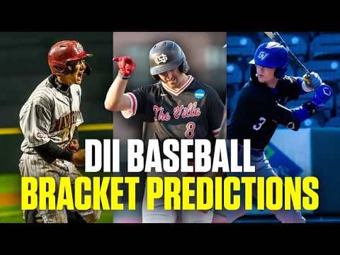 DII baseball bracket breakdown and picks, region-by-region