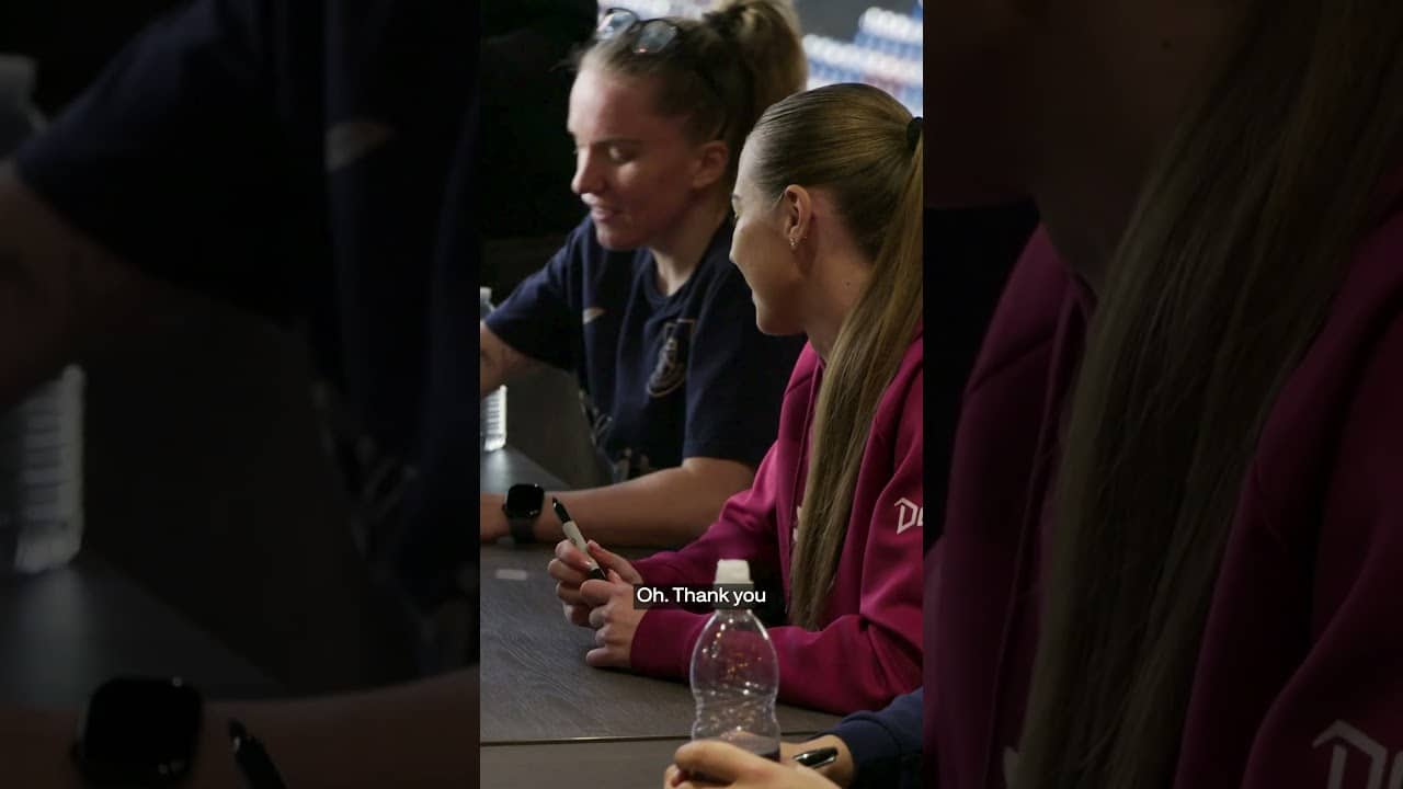 Tilly and Brooke give back to the fans ahead of the end of the season